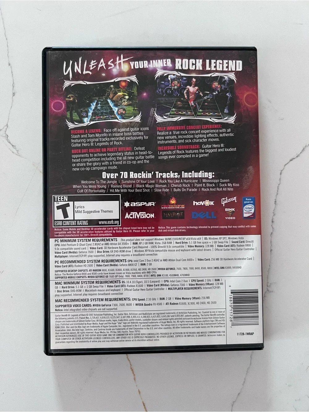 ⭐️ Guitar Hero 3 Legends of Rock